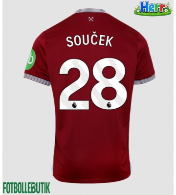 West Ham United Tomas Soucek #28 Hemmatröja 2025-26 Kortärmad